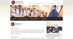 Desktop Screenshot of impresariatkulinarny.pl